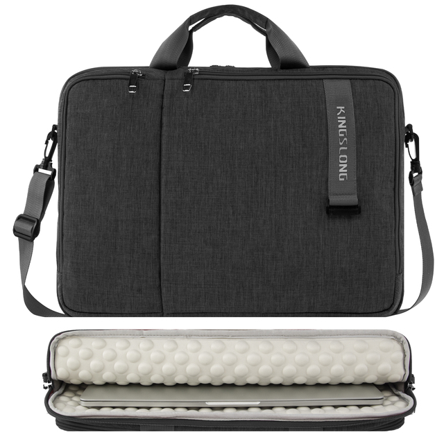 Laptop Bag 15.6/17.3 Inch Water-resistant Laptop Sleeve Case with Shoulder Straps & Handle/Notebook Computer Case Briefcase