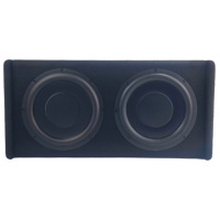 Caisson de basses audio pour voiture SVC de 10 pouces, haute puissance, 1000 W, impédance 4 ohms, double aimant, amplificateur, DC 12 V, en bois, SPL