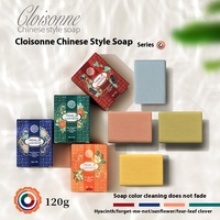 Savon de barre de banquet de mariage cloisonné fait à la main savon solide à base de plantes pour des souvenirs de mariage