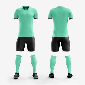 Venta al por mayor de secado rápido transpirable de alta calidad equipo americano personalizar uniforme de fútbol Jersey Tailandia camiseta - Product Image 3