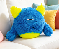 Ballon de softball gonflable en peluche Fluffy Monster pour enfants BBT