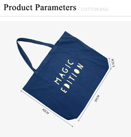 Sac fourre-tout écologique réutilisable en toile de coton biologique uni, imprimé en couleur, avec bandoulière, pour femmes