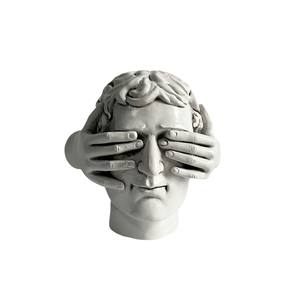 Sculpture d'<span class=keywords><strong>homme</strong></span> aux yeux bandés en résine polyvalente Unique Art Déco Intérieur/Extérieur Décoration intérieure pour le salon Anniversaire Nick-Knacks - Product Image 5