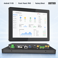 PC Android tout-en-un 10,1 pouces RK3562 16G 32G eMMC Android 13 avec stockage, port Ethernet 10/100M, température de fonctionnement de -20 à 70°C