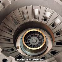 Réchaud commercial de table en acier inoxydable 304 épaissi, à économie d'énergie, puissant, à combustible