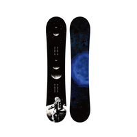 Nouvelle planche de ski écologique pour l'hiver, pour homme et femme adultes débutants, ensemble de planches individuelles avec logo personnalisable, noyau en bois de peuplier