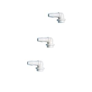 JUMEDTEC Conector de Tubería de Plástico ABS en Forma de L de 90 Grados 332 para Uso Industrial - Product Image 4