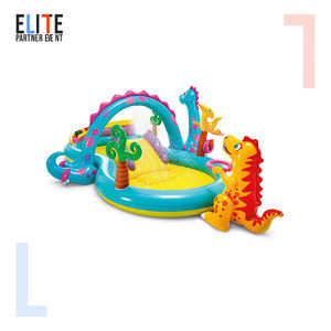 Centro de Juegos Inflable Intex 57135 <span class=keywords><strong>Dinoland</strong></span>, Divertido para Niños al Aire Libre en Verano, Tobogán de Agua, Piscina Inflable - Product Image 2