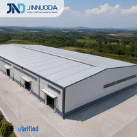 Bâtiment métallique fabriqué durable pour entrepôt industriel à grande portée et structure de stockage commerciale certifiée CE