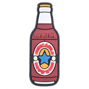Decorazioni per Scarpe a Tema Cibo e Bevande del Regno Unito, Adesivi Personalizzati in PVC Morbido per Bottiglie di Vino, Regali per <span class=keywords><strong>Amici</strong></span> - Product Image 6