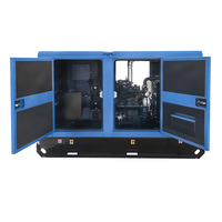 Système de production d'énergie diesel de type conteneur SANNEY, haute puissance, 160KW, 240KW, 320KW, triphasé, pour alimentation de secours continue