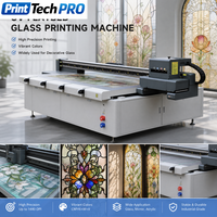 Impresora UV Plana de Alta Velocidad de 1300x2500mm para Impresión en Vidrio, Cerámica, Azulejos y Acrílico, Decoración de Vidrio Arquitectónico