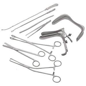 Kit de 9 instruments chirurgicaux orthopédiques manuels en acier inoxydable de qualité supérieure pour obstétrique et gynécologie de base - Product Image 1