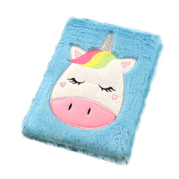 Top Qualité Promotion Pas Cher Personnalisé Cahier en peluche À La Mode en peluche Journal, en peluche Personnalisé carnet de Notes