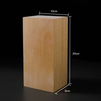Basswood Board Solid Wood Square Timber DIY Carving Wood Block Basswood Timber for Workshop Use Sincerity Brand 50 PCS MOQ