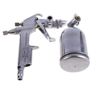 Pistolet à peinture <span class=keywords><strong>pneumatique</strong></span> 150 ml, buse de 0,5 mm, pistolet à peinture professionnel, mini aérographe avec trémie, pistolet à peinture pour peinture automobile - Product Image 4