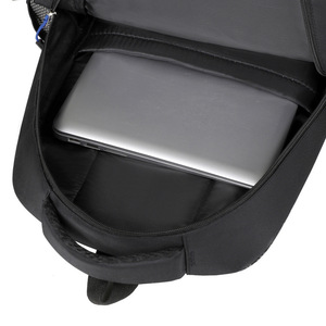 Men's Water-Repellent 15inch Computer <b>Backpack</b> <b>Large</b> Capacity Polyester Business Commuting Outdoor Travel School Bag for - Product Image 2