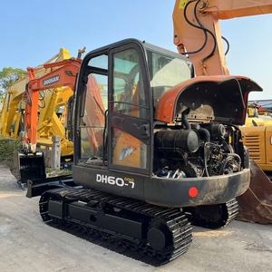 DOOSAN 91% Nueva Excavadora Mini Usada DH60, Corea 2013, Excavadora de Orugas de 6 Toneladas DH60-7 DH 60, ¡Gran Oferta! Excavadora de 6T - Product Image 4