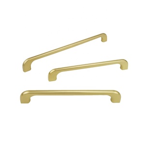 Nuovi Maniglie Moderne in ZAMAK Dorato per Mobili, Armadi e Cassetti, Stile Medas - Product Image 2