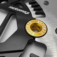 MOTOMAX Nouveau Disque de Frein Électrique Universel pour Moto 220mm/245MM Noir Pièce de Remplacement Vente en Gros Fabricant