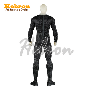 <span class=keywords><strong>Superman</strong></span> noir personnalisé de haute qualité pour hommes adultes # Collection Personnelle : Costumes et Robes de Personnages de Films pour Cosplay et Jeu de Rôle - Product Image 6