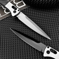 Couteau pliant EDC d'extérieur haute dureté, pour le camping, la survie, la chasse, multi-usages, en fibre de carbone et aluminium, autres outils à main