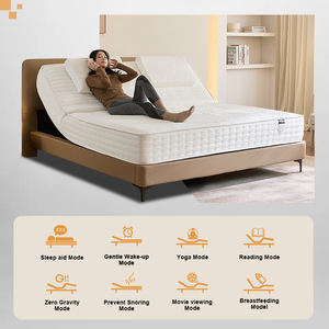 Colchón inteligente multifuncional, colchón de espuma de memoria ajustable eléctrico, colchón tamaño king con control remoto inalámbrico - Product Image 2