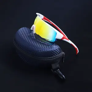 Yijia Optical Supplier Baseball Sunglasses for Youth Men Women TR90 Frame UV 400 Protection Polarized Cycling Sport Sunglasses