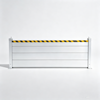 Barrières anti-inondation en aluminium durables, sûres, fiables et haute performance pour les installations commerciales et industrielles, contrôle des inondations