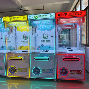 Großhandel Zenewood Mega Mini Klauen kran Maschine Plüschtiere 1 Jahr Garantie Münz zahlungs option Kostenloses Spiel für Geschäfte anpassbar - Product Image 6