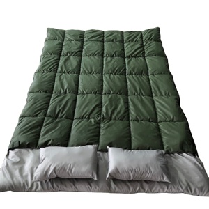 <span class=keywords><strong>Sac</strong></span> <span class=keywords><strong>de</strong></span> <span class=keywords><strong>couchage</strong></span> pour 2 personnes pour le camping et la randonnée - Enveloppe avec oreillers Portable pour l'extérieur - Product Image 1