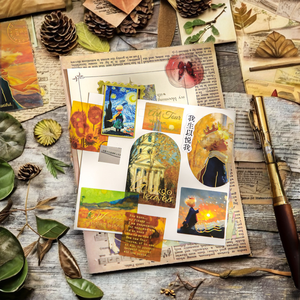 Star Dream Art Museum Series PVC Autocollants <span class=keywords><strong>d</strong></span>écoratifs <span class=keywords><strong>Prince</strong></span> Illustration Pack de 30pcs pour <span class=keywords><strong>d</strong></span>écorations de vacances - Product Image 3