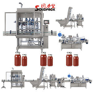 Solidpack Bình Thủy Tinh Đựng Nước Lớn Bình Đựng Rau Củ Máy Đóng Nắp Vương Miện Dây Chuyền Sản Xuất Bột Cà Chua - Product Image 1