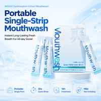Paket Grosir Stick Mouthwash 10ml Sachet OEM Merek Kustom Perawatan Mulut Nafas Segar Ringan