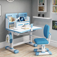 Ensemble moderne de bureau et chaise en bois pour enfants, idéal pour la maternelle, le salon, la chambre ou l'école – Directement de l'usine chinoise