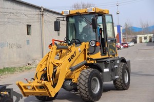 Mini Cargadora Wolf <span class=keywords><strong>WL160</strong></span> Diésel Articulada, Equipo de Movimiento de Tierras para Construcción y Agricultura - Product Image 6