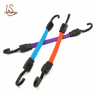 <span class=keywords><strong>Bungee</strong></span> de goma para bicicleta, accesorio elástico de 18mm con gancho de plástico, barato, fabricación profesional - Product Image 5