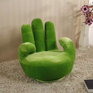 Sillón de Tela de Cinco Dedos: Sofá Individual Tipo Lazy Finger con Diseño Decorativo - Product Image 6