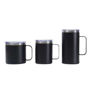 Premium 24oz Double Wall Vacuum Insulated Travel Mug 304 Stainless Steel Coffee <b>Cup</b> with Handle Custom Logo Laser Engraving for - Product Image 6