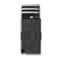 Porte-cartes en aluminium anti-RFID pour hommes et femmes, plusieurs couleurs disponibles, logo personnalisé pris en charge