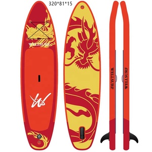 Tabla de Surf Inflable de Carreras de Doble Capa de PVC de 12'6 (381 cm) con Tecnología Drop Stitch, Color AMARILLO LUMINOSO - Product Image 5