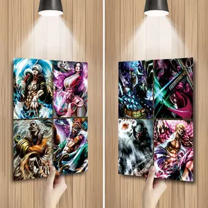 7 Warlords Of The Sea 3D Lenticular Print Anime Poster Wall Art Painting Customize Cartoon 3D Wall Sticker