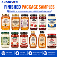 Machine de remplissage automatique pour confiture, pâte de chocolat, sauce tomate, sauce chili, houmous, liquides visqueux, sirops et miel en bouteille