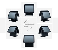 Système de point de vente tout-en-un avec écran tactile de 15 pouces, Android/caisse enregistreuse/machine de caisse pour les magasins/les commerces de détail/les bars