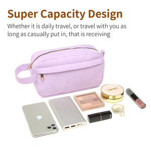 New Women's Eco-Friendly Zipper <b>Candy</b> Pattern Small Makeup Bag with Large Capacity Portable & Water Resistant - Product Image 2