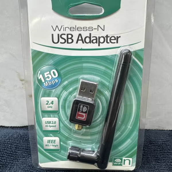 2.4Ghz 150Mbps USB Wifi Adapter High Gain Wireless Network Dongle W/ Antenna