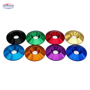 <span class=keywords><strong>Rondelle</strong></span> fraisée Rondelles de couleur anodisées Jdm Fender Aluminium estampillé Rondelles en aluminium anodisé - Product Image 1