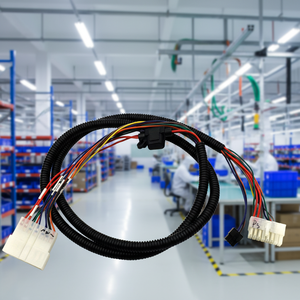 Harnais de câblage multi-connecteurs de haute qualité conforme RoHS, assemblage de fils durable pour équipements automobiles et industriels basse tension - Product Image 5