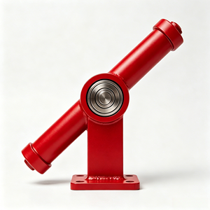 Support de montage pivotant à 4 bras personnalisé en alliage d'aluminium, support rotatif croisé industriel avec roulement - Product Image 1