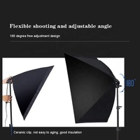 Photoshoot d'enregistrement à domicile 50W Kit de lumière LED vidéo audio ensemble d'équipement de studio de maquillage